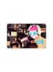 PRINTED BANK CARD STICKER Cool Characters Drawing With Headphones