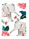 Printed Wall Sticker Multicolour 20cm