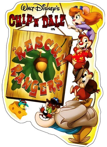 Disney Character Printed Wall Sticker Multicolour
