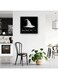 Decorative Wall Sticker Black 20cm