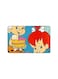 PRINTED BANK CARD STICKER Animation Pebbles And Bamm Bamm From The Flintstones By Cartoon Network