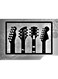 Decorative Wall Sticker Black 20cm