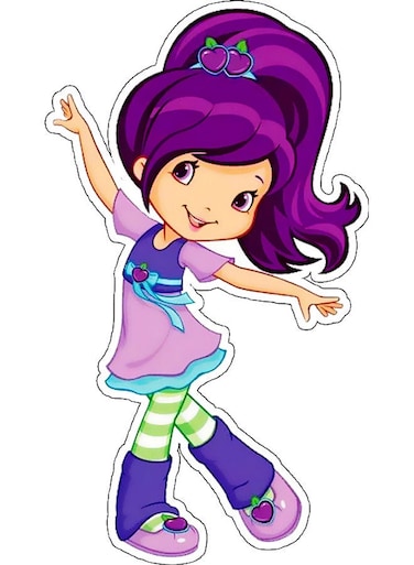 Girl Design Decorative Wall Sticker Multicolour