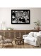 Decorative Wall Sticker Black 20cm