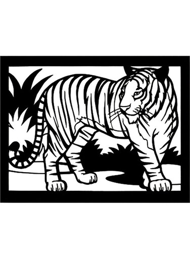 Decorative Wall Sticker Black 20cm