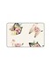 PRINTED BANK CARD STICKER Cute Llama Drawing With Flowers