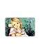 PRINTED BANK CARD STICKER Cute Girl Drawing With Cats