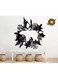 Decorative Wall Sticker Black 20cm