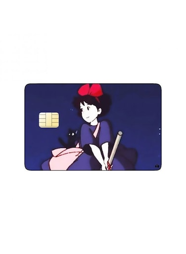 PRINTED BANK CARD STICKER Kiki's Delivery Service Anime