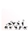 Printed Wall Sticker Multicolour 20cm