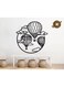 Decorative Wall Sticker Black 20cm