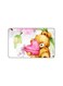 PRINTED BANK CARD STICKER Cute Teddy Bear Drawing With Heart And Roses