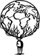 Decorative Wall Sticker Black 20cm