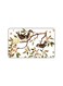 PRINTED BANK CARD STICKER Beautiful Birds Drawing With Flowers