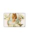 PRINTED BANK CARD STICKER Beautiful Blond Woman Vintage Art