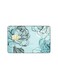 PRINTED BANK CARD STICKER Aesthetic Blue Flowers Drawing