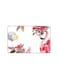 PRINTED BANK CARD STICKER Cute Animals Drawing With Flowers