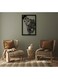 Decorative Wall Sticker Black 20cm
