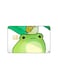 PRINTED BANK CARD STICKER Beautiful Frog Drawing With Snail