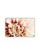 PRINTED BANK CARD STICKER Beautiful White Flowers Drawing