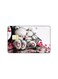 PRINTED BANK CARD STICKER Cute Teddy Bears Drawing With Roses