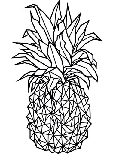 Decorative Wall Sticker Black 20cm