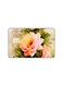 PRINTED BANK CARD STICKER Beautiful Pink Flowers Drawing