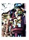 Printed Wall Sticker Multicolour 20cm