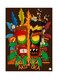 Printed Wall Sticker Multicolour 20cm