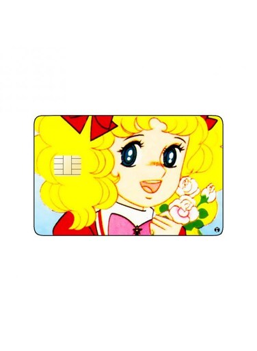 PRINTED BANK CARD STICKER Candy Candy Anime