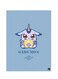 Printed Wall Sticker Multicolour 20cm