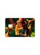 PRINTED BANK CARD STICKER Cute Girl Drawing With Reindeers