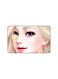 PRINTED BANK CARD STICKER Cute Blond Girl Drawing With Pink Hair