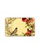PRINTED BANK CARD STICKER Beautiful Bird Drawing With Flowers