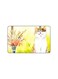 PRINTED BANK CARD STICKER Cute Cat Drawing With Plants