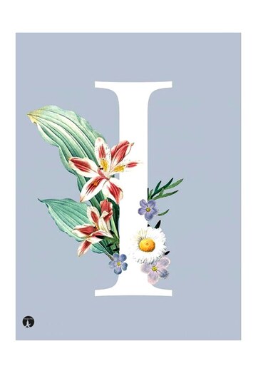 Printed Wall Sticker Multicolour 20cm