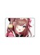 PRINTED BANK CARD STICKER Cute Anime Girl Drawing With Hat