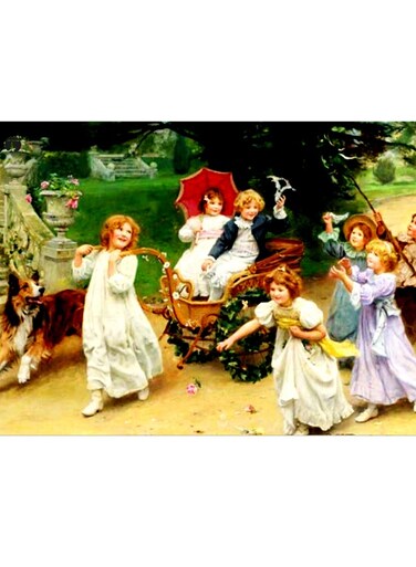 Printed Wall Sticker Multicolour 20cm