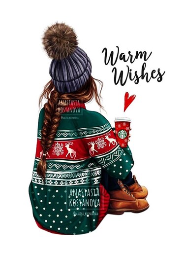 Printed Wall Sticker Multicolour 20cm