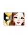 PRINTED BANK CARD STICKER Beautiful Girl Drawing With Balloons