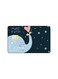 PRINTED BANK CARD STICKER Make A Wish With Elephant Drawing With Heart