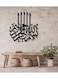 Decorative Wall Sticker Black 20cm