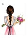 Printed Wall Sticker Multicolour 20cm