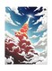 Printed Wall Sticker Multicolour 20cm