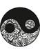 Decorative Wall Sticker Black 20cm