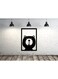 Decorative Wall Sticker Black 20cm