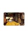 PRINTED BANK CARD STICKER Cool Wizard Drawing With Brooms