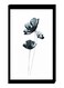 Modern Wall Decor Painting With Inner Frame Black/White 40 x 60centimeter
