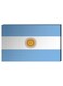 Argentinian Flag Wall Decor Painting With Inner Frame Blue/White/Yellow 40 x 60centimeter
