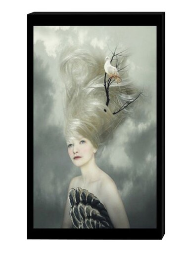 Modern Wall Decor Painting With Inner Frame Multicolour 40 x 60centimeter